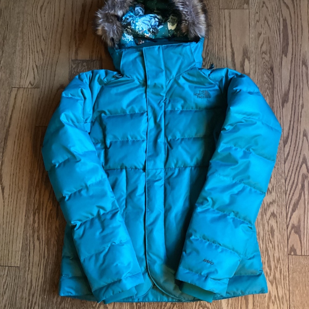 The North Face down ski jacket